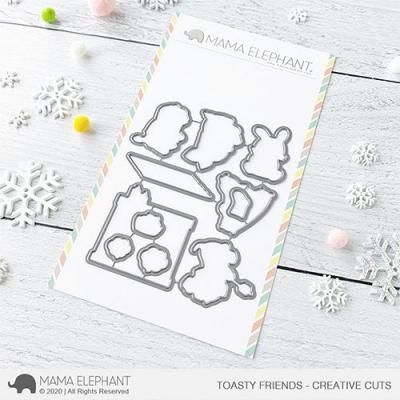 Mama Elephant Creative Cuts - Toasty Friends